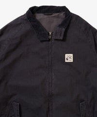 Sillage re-engineered overshirt black stripe 