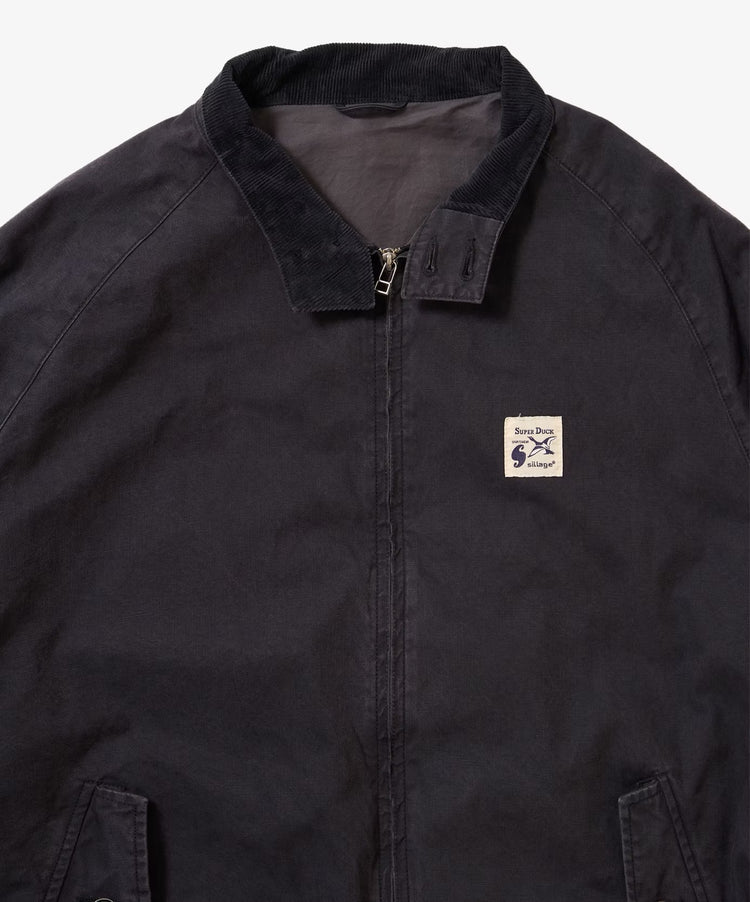 Sillage re-engineered overshirt black stripe 