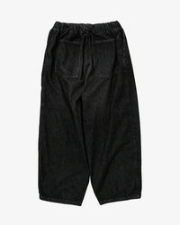 Sillage  circular pants black denim damaged