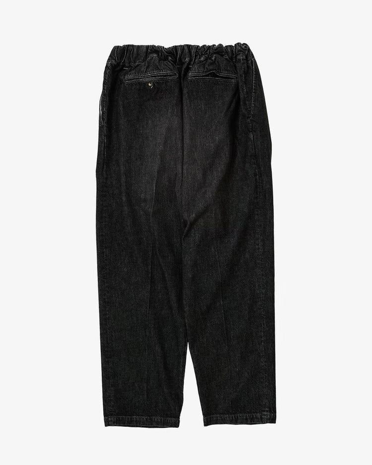 Sillage baggy trousers black denim damaged 