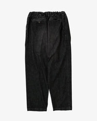 Sillage  baggy trousers black denim damaged