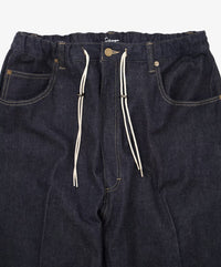 Sillage / circular pants black denim one wash 