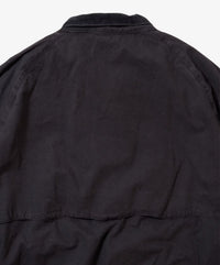 Sillage re-engineered overshirt black stripe 