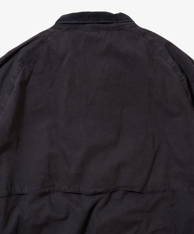 Sillage re-engineered overshirt black stripe 