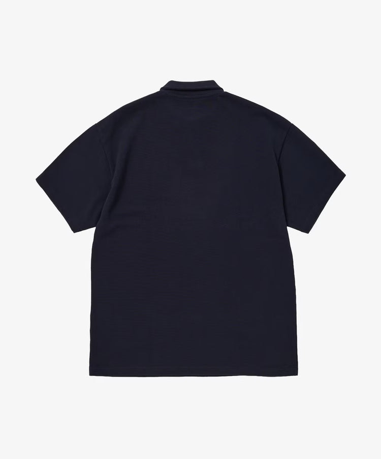 Sillage  twisted pique polo navy