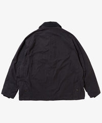 Sillage re-engineered overshirt black stripe 