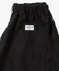 Sillage circular short pants black denim damaged 
