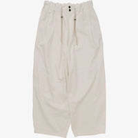 Sillage / circular pants white denim one wash