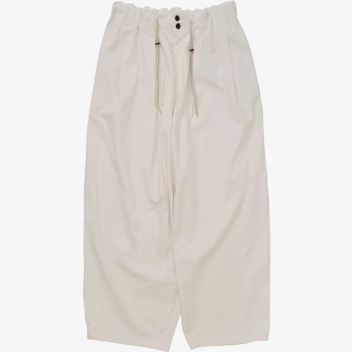 Sillage / circular pants white denim one wash 