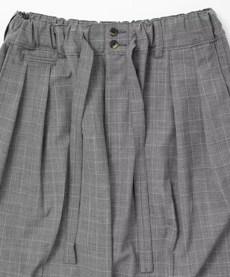 Sillage  hakama pants glen check