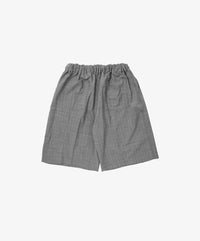 Sillage  circular short pants glen check