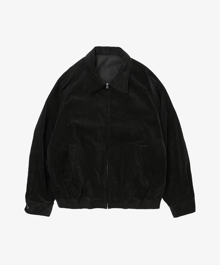 Sillage  zip up blouson corduroy black