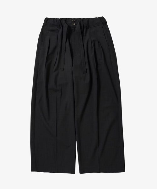 Sillage / hakama pants black denim one wash 