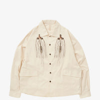 Sillage / big pocket overshirt with shikafuco 