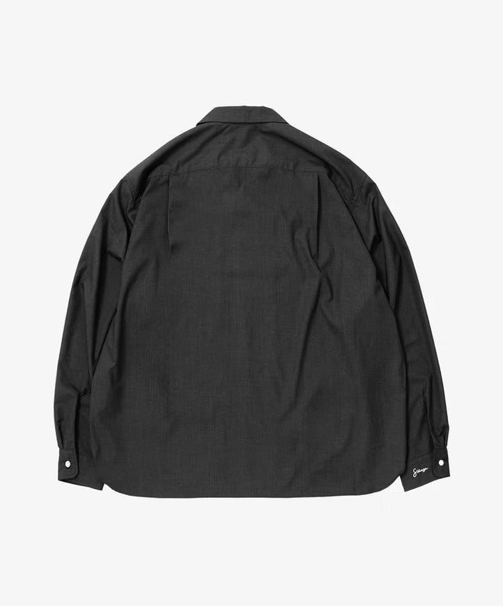 Sillage  re-engineered overshirt anthracite