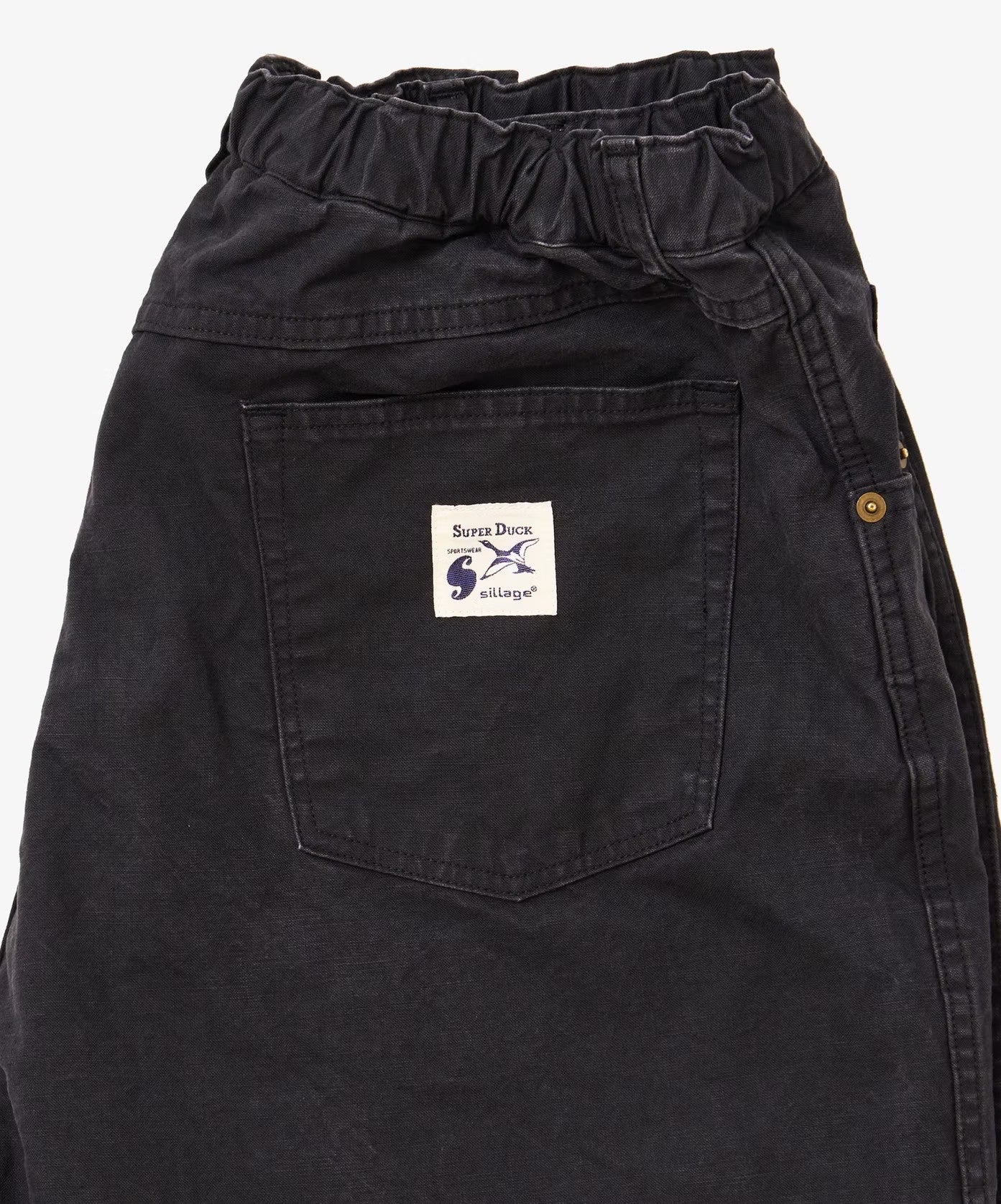 Sillage pantalon cinq poches super duck faded black – CASDAY