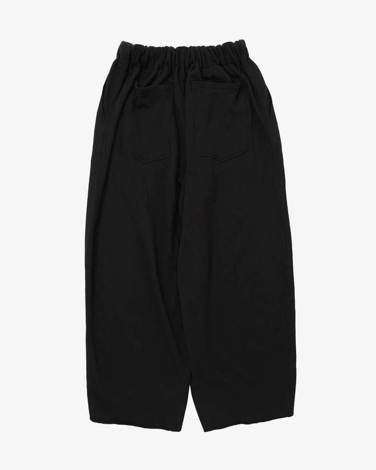 Sillage / french terry circular pants black