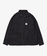 Sillage re-engineered overshirt black stripe 