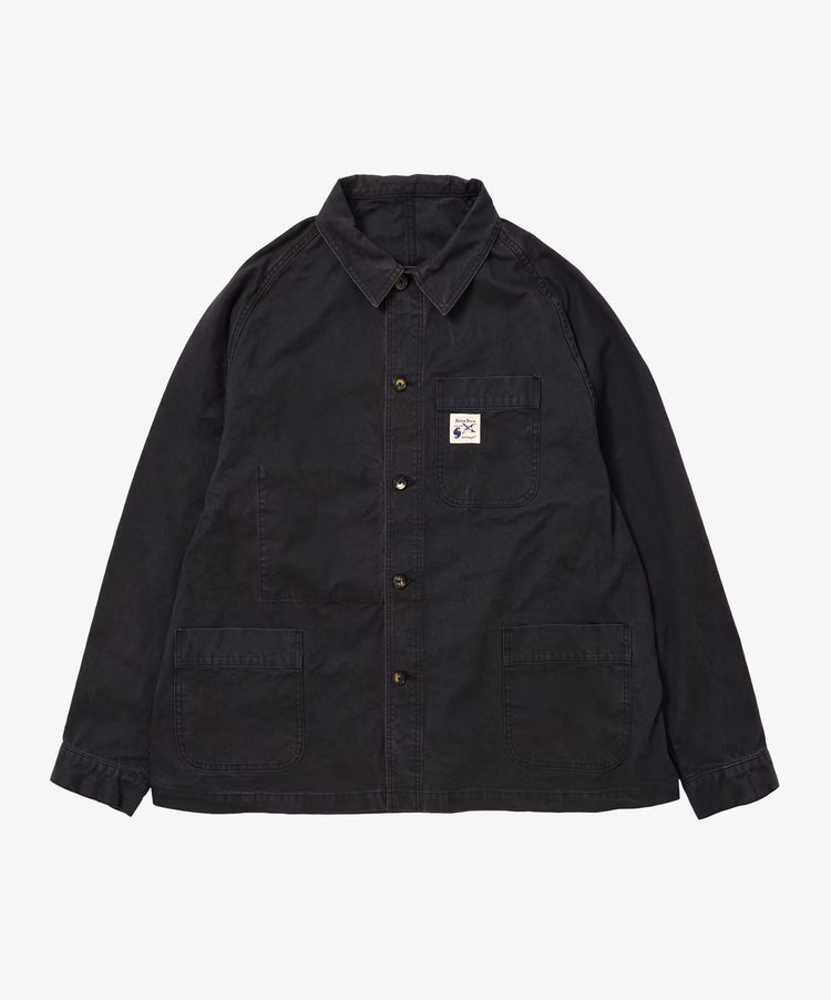 Sillage re-engineered overshirt black stripe 