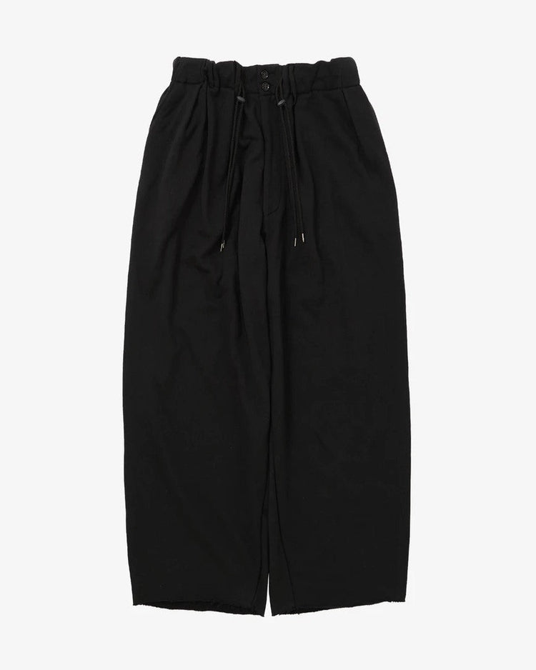 Sillage / french terry circular pants black 