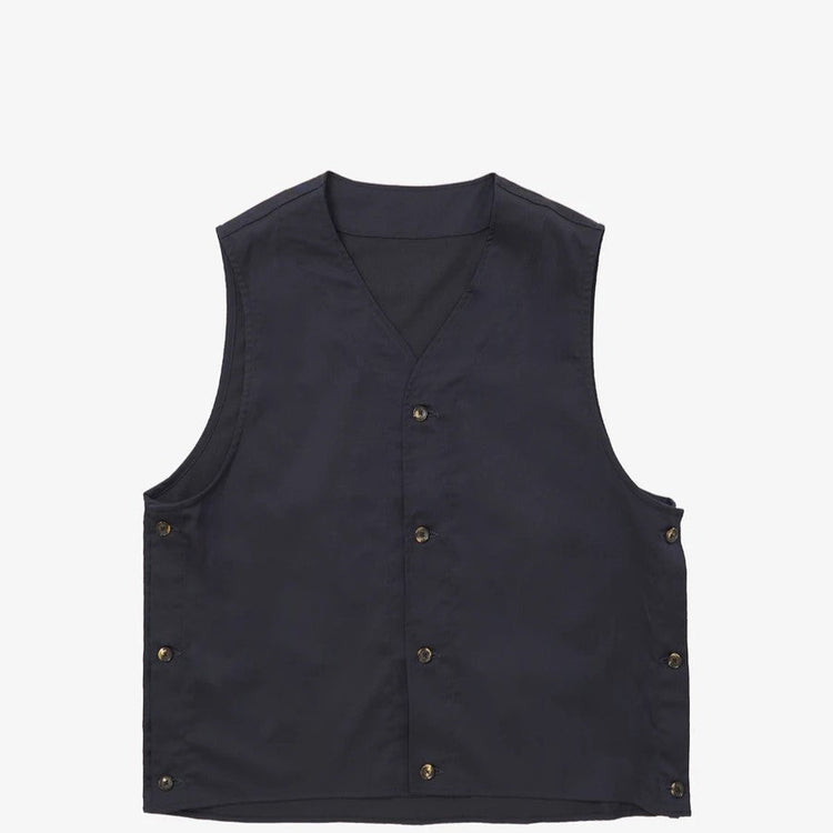 Sillage / gilet navy twill 