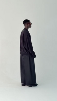 Sillage   ribbed shirts linen black