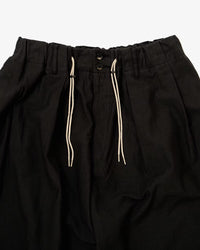 Sillage circular pants back satin anthracite 