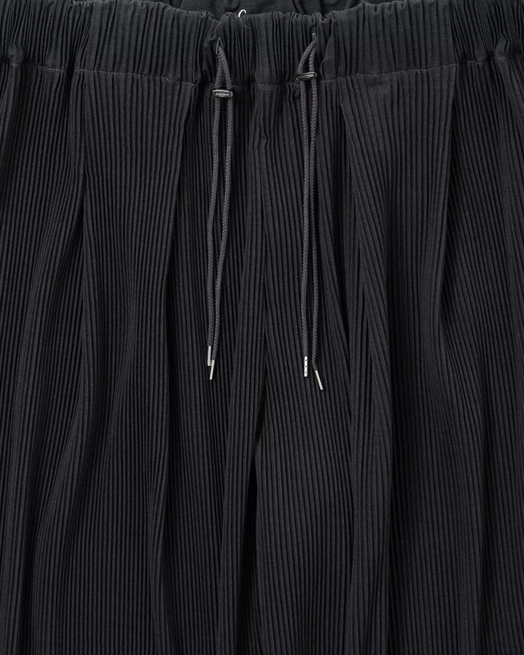 Sillage  circular pants pleats anthracite