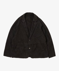 Sillage  veste two button sheepskin black