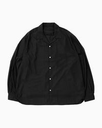 Sillage re-engineered overshirt black stripe 