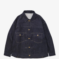 Sillage / trucker jacket denim one wash 