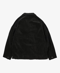 Sillage  double-breasted jacket corduroy black