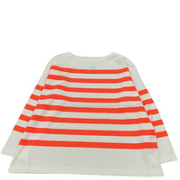 maillot / Panel Border Basque MAK-23111 WHITE*WIDE HI ORANGE 
