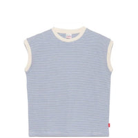 Healthknit / ナローボーダー　スリーブレス NATURAL*BLUE