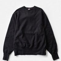 Healthknit / LOCKER WEIGHT SWEAT CREWNECK PULLOVER INK BLACK