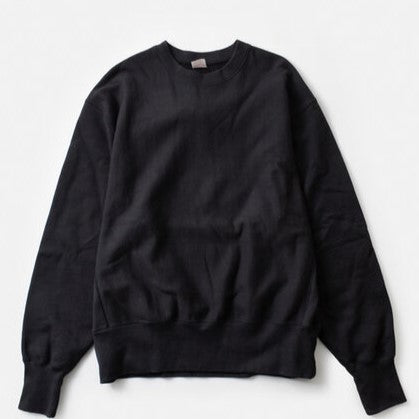 Healthknit / LOCKER WEIGHT SWEAT CREWNECK PULLOVER INK BLACK