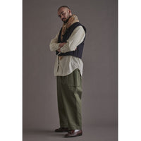 HAVERSACK / M43 Wide Cargo Pants with Matching Belt
