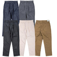 WORKERS / Summer Trousers, 20 Charcoal Linen Cotton