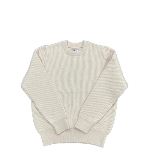 Yonetomi  / MERCERIZED COTTON RIB KNIT P/O