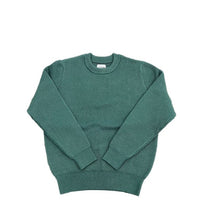 Yonetomi  / MERCERIZED COTTON RIB KNIT P/O GREEN