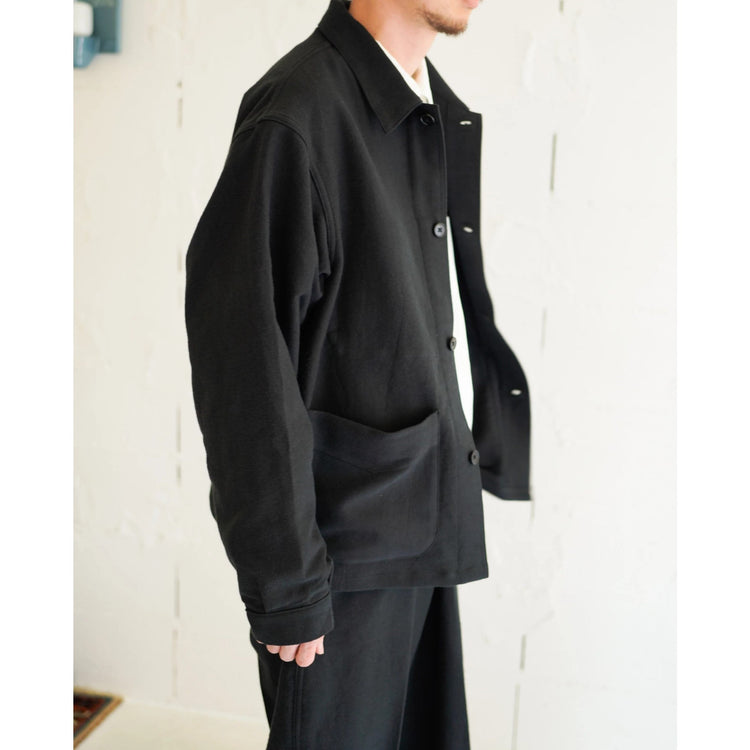 HATSKI / Silk Moleskin Work Jacket HTK-23013