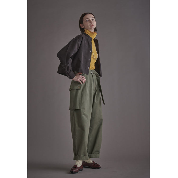 HAVERSACK / M43 Wide Cargo Pants with Matching Belt