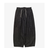 Sillage  circular pants black denim one wash