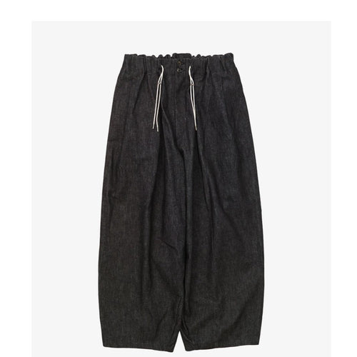 Sillage  circular pants black denim one wash
