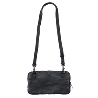 PORTER CLASSIC  SUPER NYLON WALLET POUCH BLACK