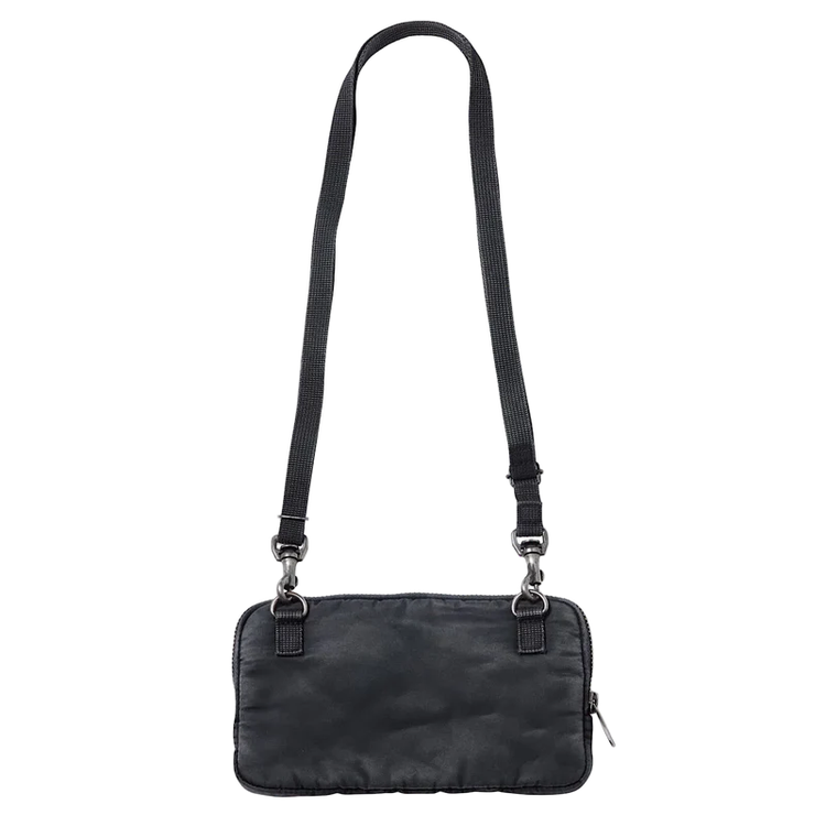PORTER CLASSIC  SUPER NYLON WALLET POUCH BLACK