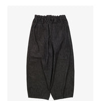 Sillage  circular pants black denim one wash