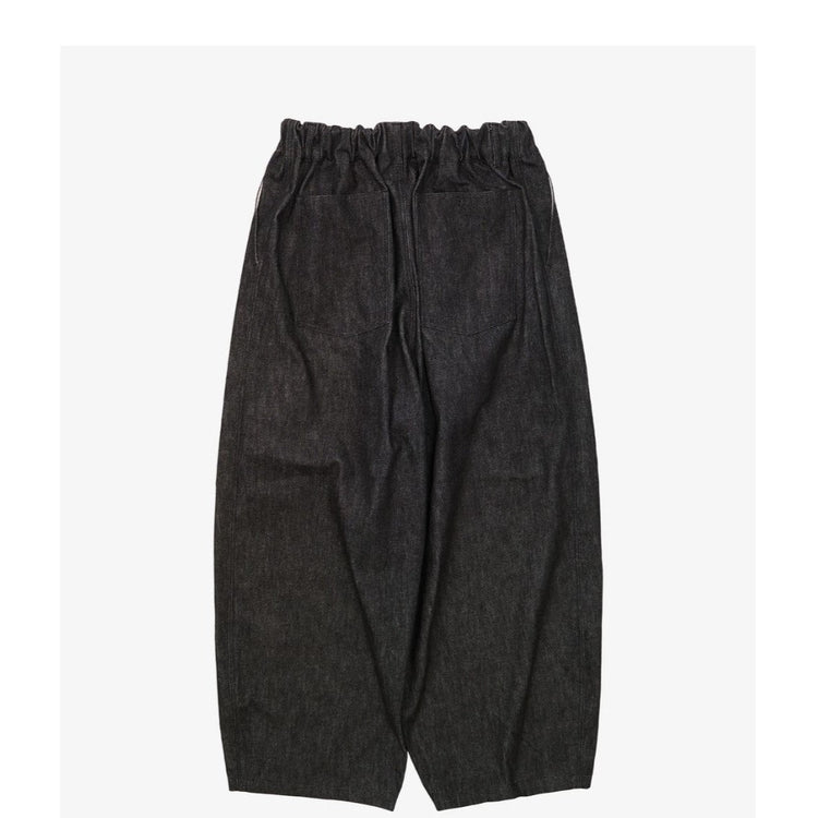 Sillage  circular pants black denim one wash