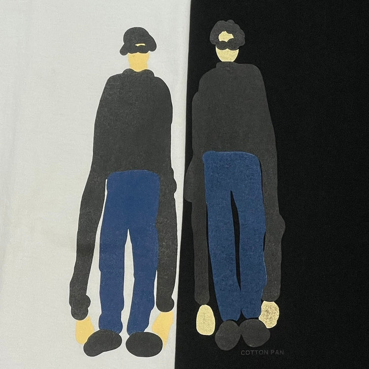 COTTON PAN / Thank You / Long TEE BLACK