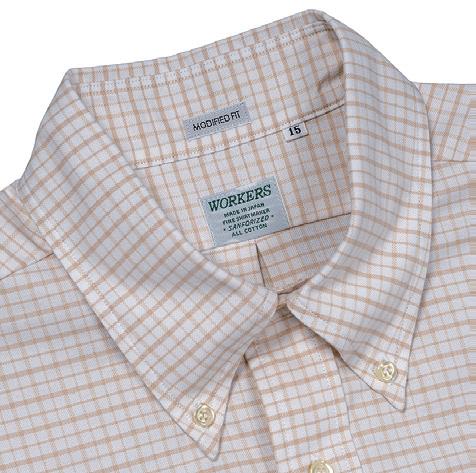 WORKERS / Modified BD Shirt Stripe Poplin